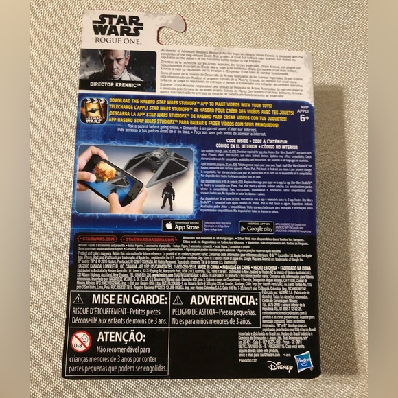 Star Wars Rogue One Director Krennic 3.75" inch Figure Imperial Death Star NIB - Picture 4 of 7